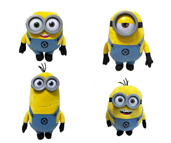 (Mis 3+) MINIONS Kevin Peluche 30cm – 4ass x24